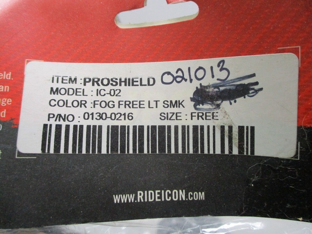 Icon OEM Proshield Replacement Visor 0130-0216