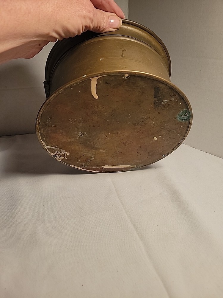 Seth Thomas Antique Ships Bell Clock Brass