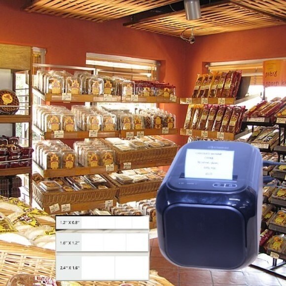 NEW Thermal USB label/receipt printer 600 FREE Labels Inventory Control Barcode