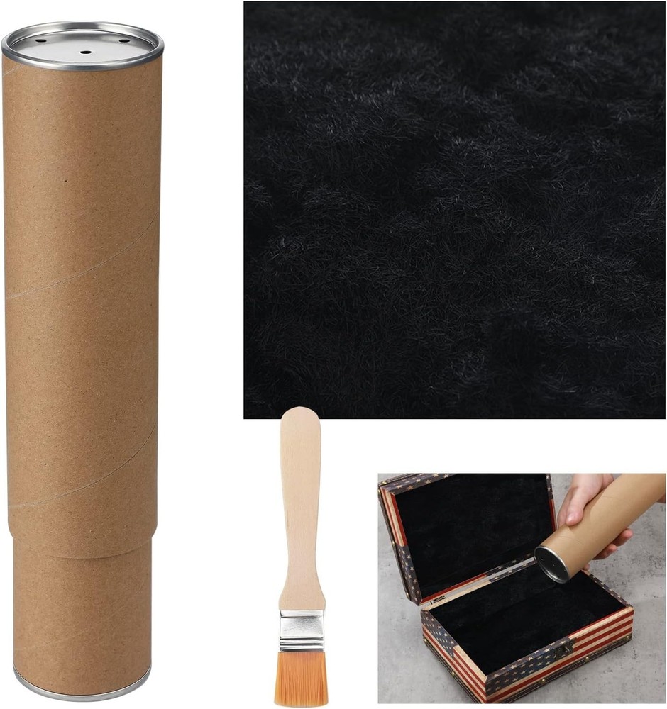 Black Flocking Kit 450g - Mini Flocker & Brush Set