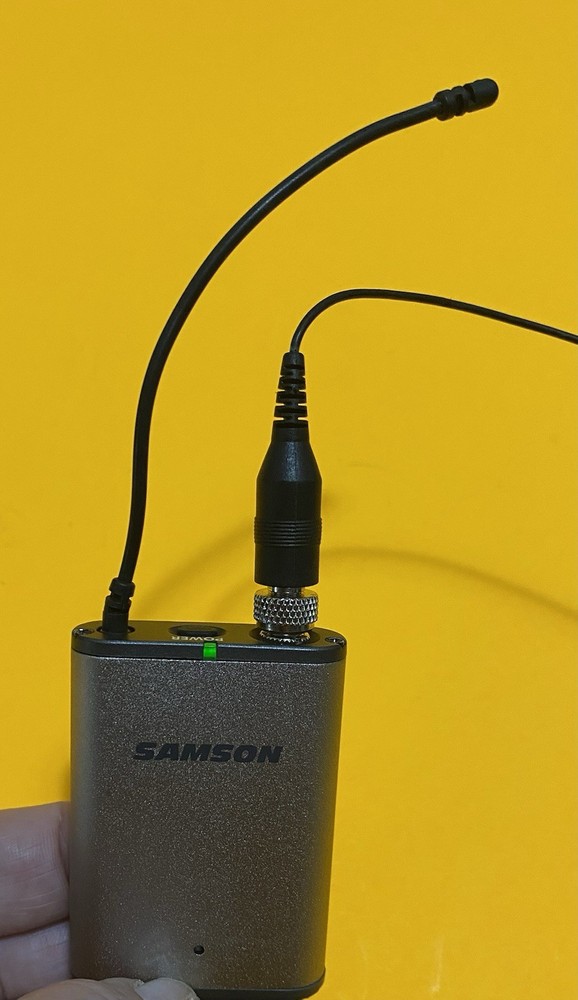 Samson AirLine Micro Wireless Camera Microphone System AL2 AR2 Untested