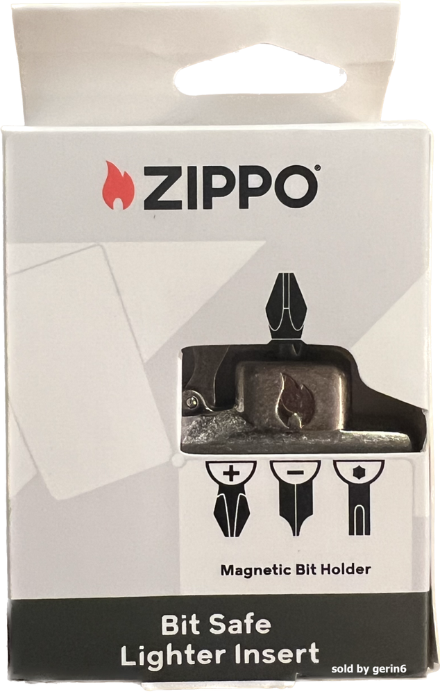 Zippo Bit Safe 4-in-1 Screwdriver Lighter Insert, 65701 New In Box