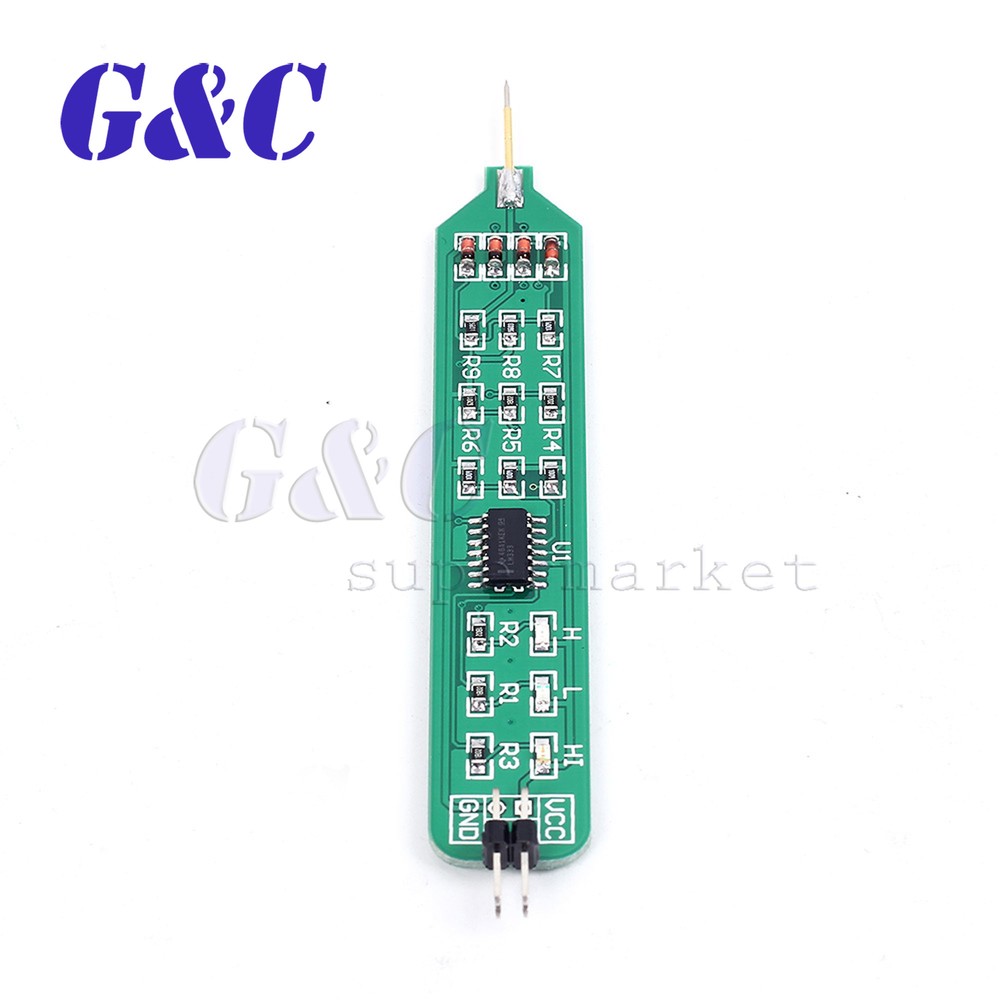 Logic Tester Pen Level Tester 5V 3.3V Digital Circuit Debugger Learning Board