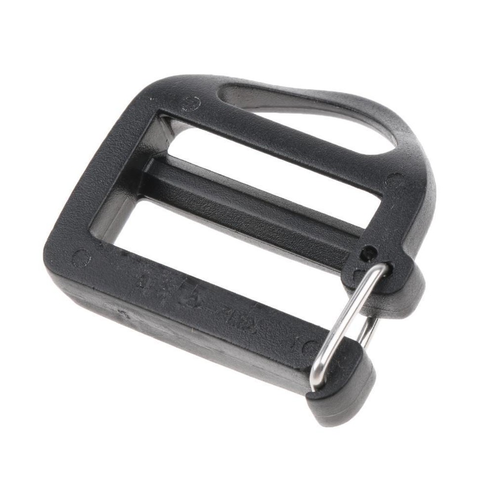 5x Plastic Slider Webbing Strap Buckle 25mm Backpack Attachment Accessories