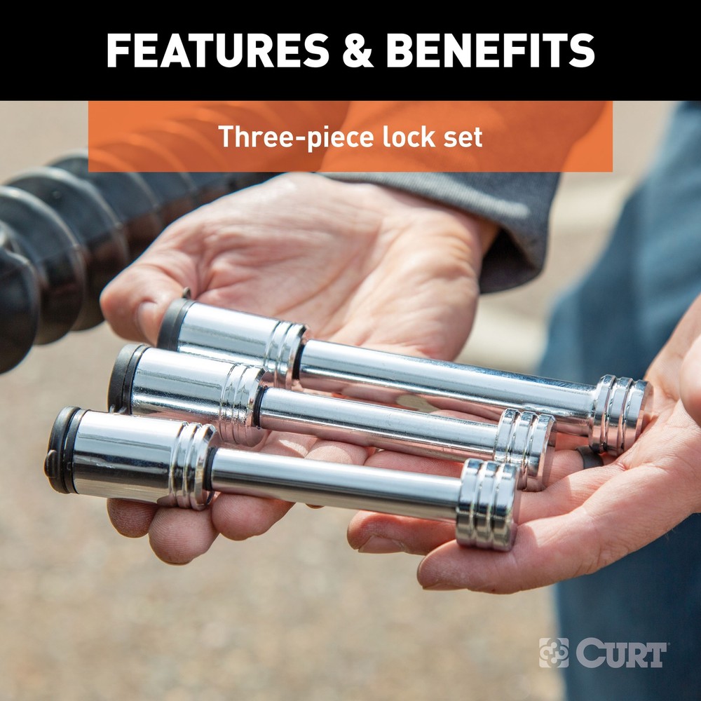 Curt Rambler Tow Bar Lock Set
