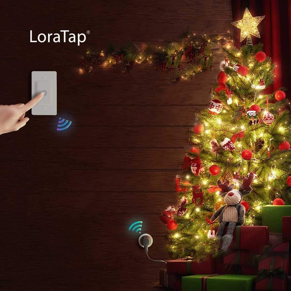 Remote Control Outlet Switch - Wireless, 656ft Range for Lights & Appliances