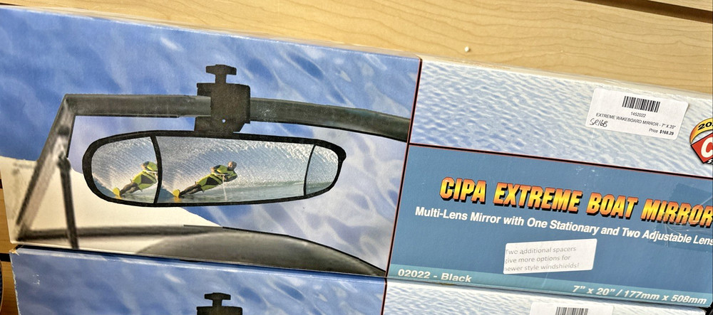 Cipa Extreme Boat Mirror 7"x20"