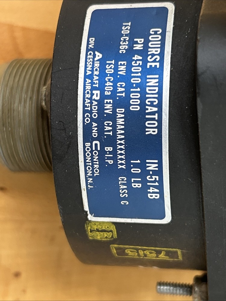 ARC IN-514B Course Indicator P/N 45010-1000