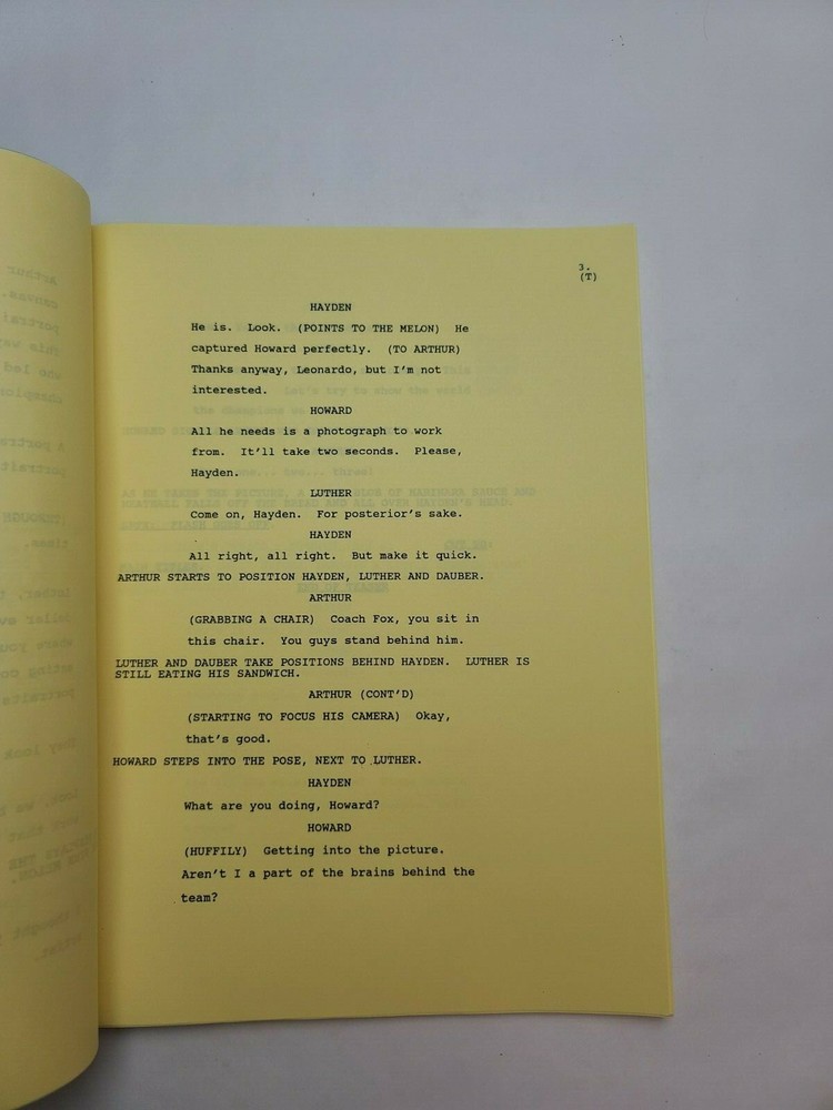 COACH / Jeremy Stevens 1994 TV Script, Jessica Walter "Graceless Under Fire"
