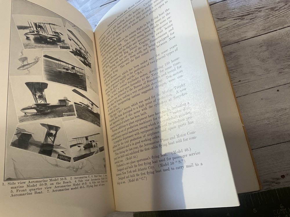 ORIGINAL 1920 AIRCRAFT YEARBOOK