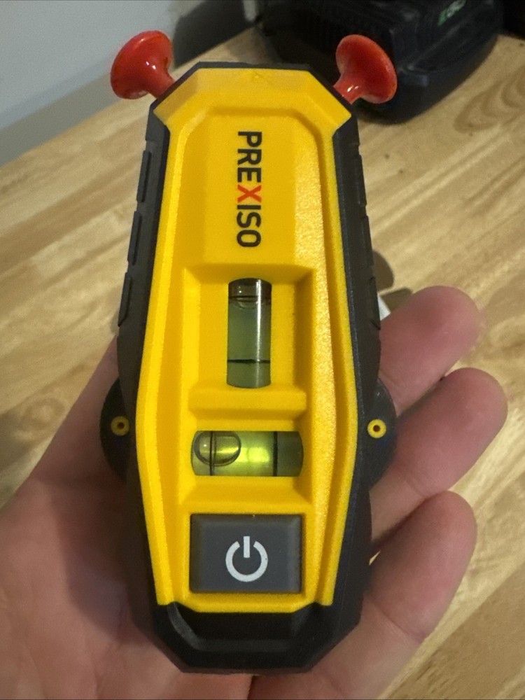 PREXISO 2-in1 Stud Finder Multi Surface Line Laser Wall Stud Scanner Laser Level