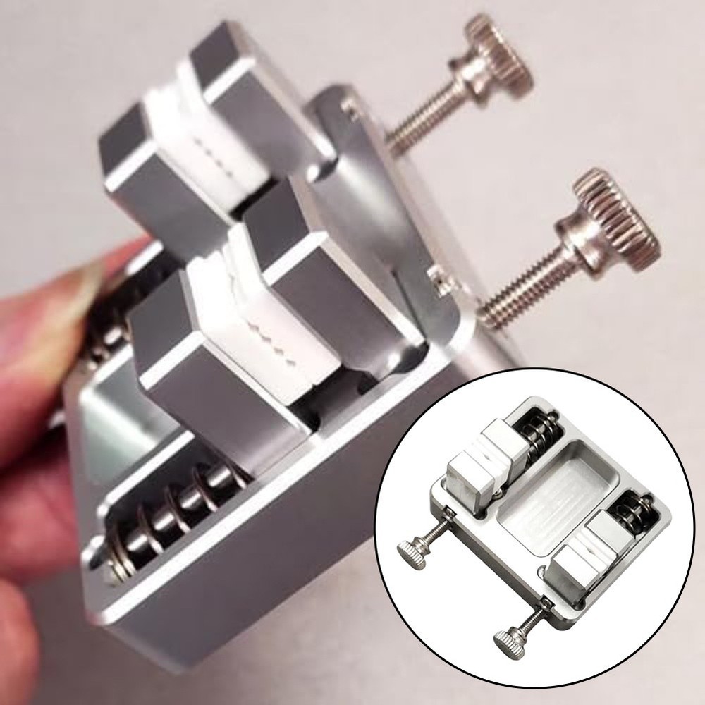 Aluminum Welding Clamp for Electronic Workshop Use with Secure Grip Jaws