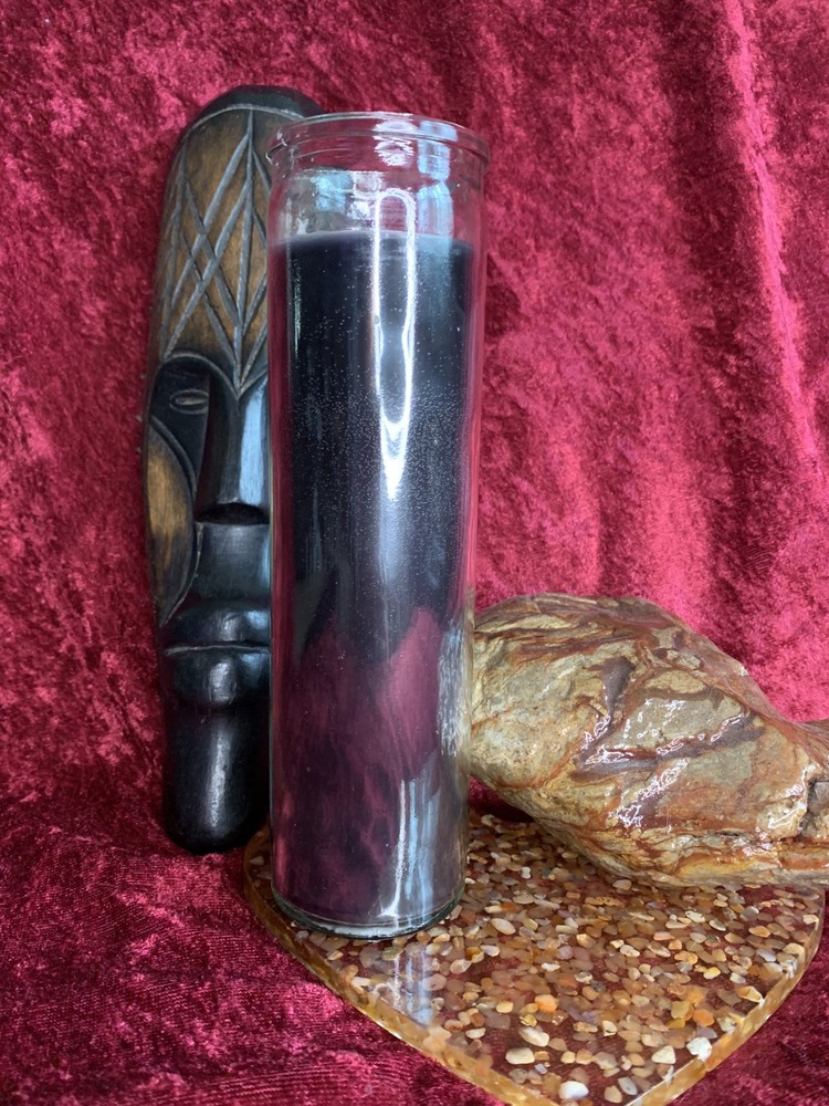 Black Novena Candle