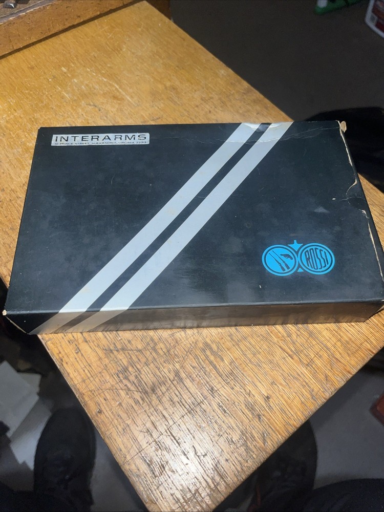 Interarms/Rossi original vintage revolver box