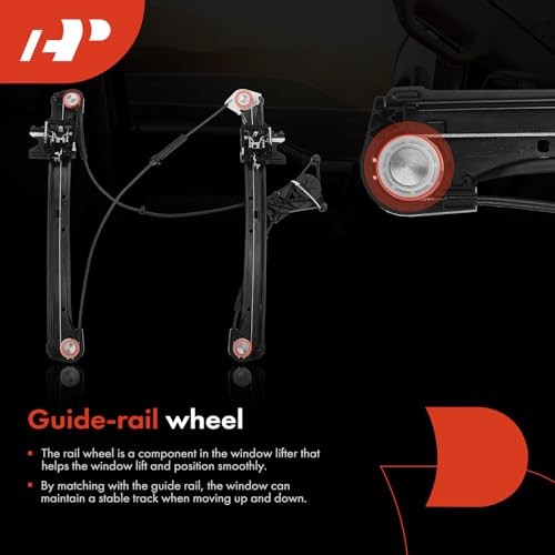 Power Electric Window Regulator Without Motor Compatible with Audi A3 Quattro