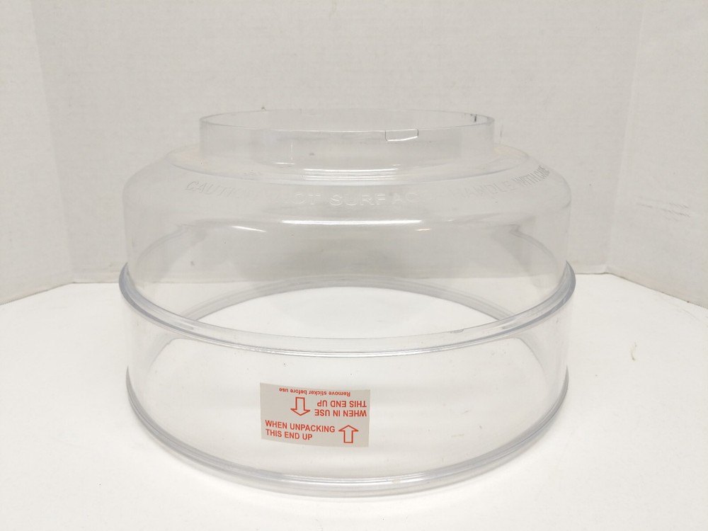 Nuwave Pro Infrared Oven Replacement Dome Clear Cover W/ Extender Universal