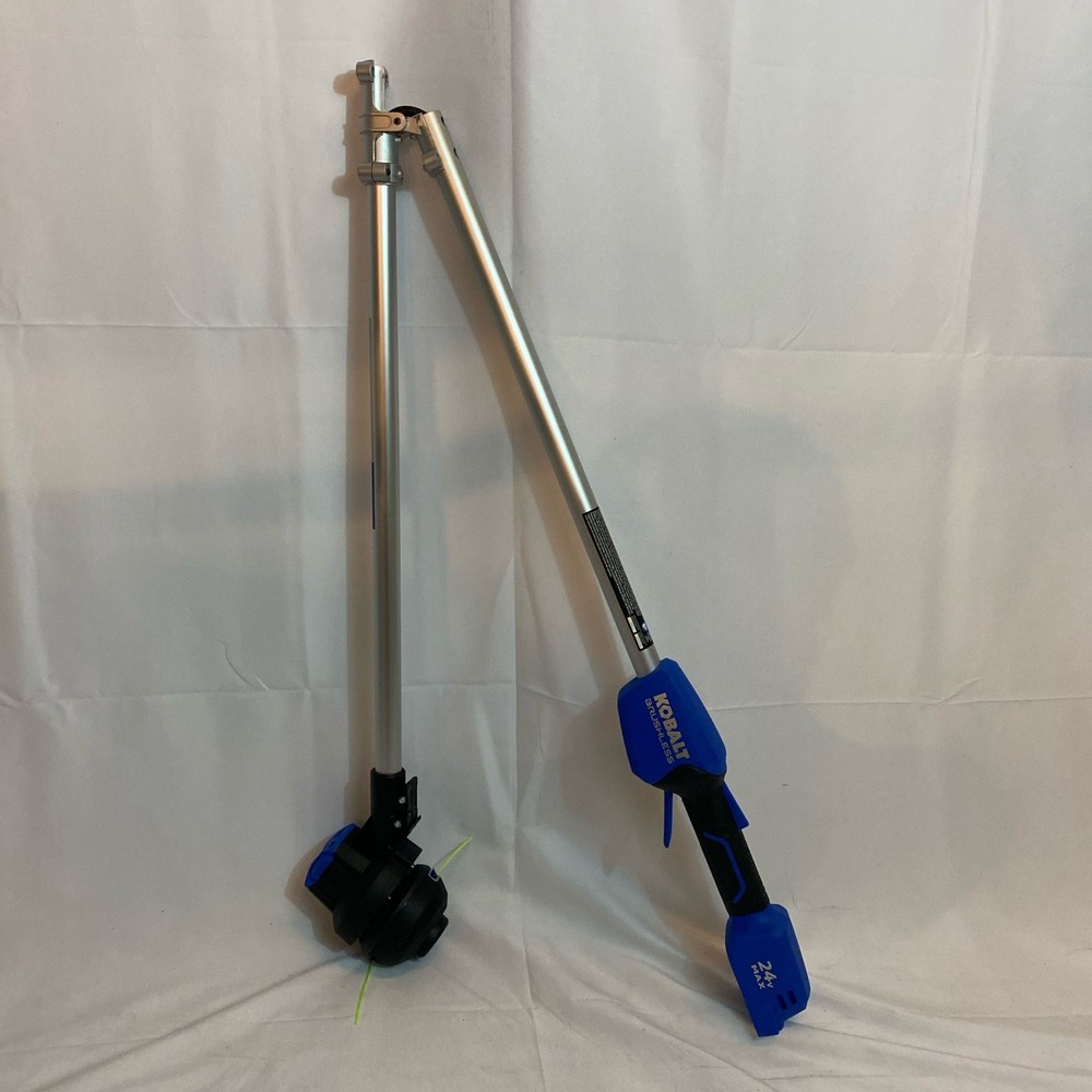 Kobalt 24V Brushless 12in String Trimmer Tool Only Blue/Silver