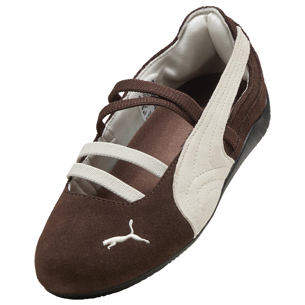 PUMA Speedcat Ballet Suede Youth Girls Brown Flats Casual 40613204