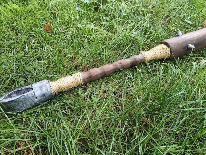 LARP Mace Cosplay Samurai Stick Foam Spiked Club Comic-con / Dragoncon Sword