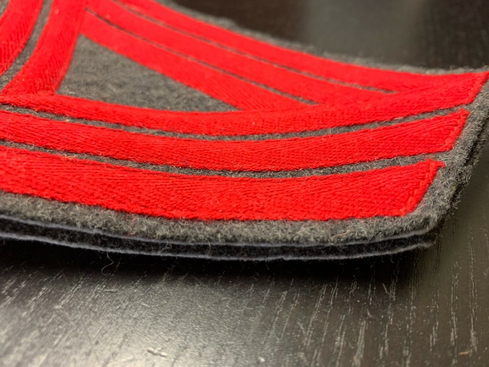 Civil War CSA Artillery Regimental Quartermaster Sergeant Stripes - NEW pair