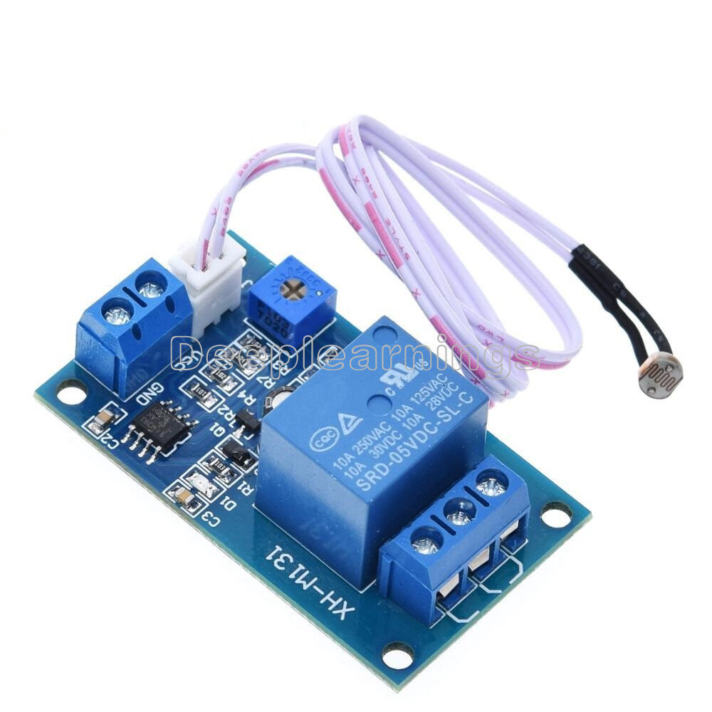 NEW DC 5V / 12V Light Control Switch Photoresistor Relay Module Detection Sensor