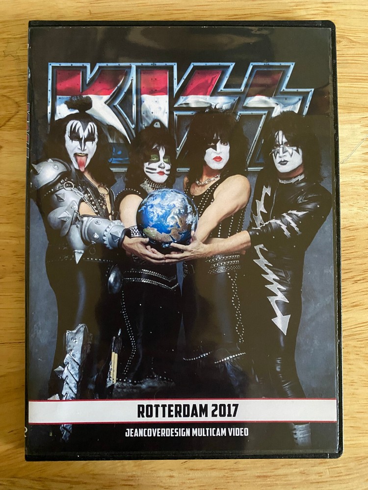 KISS - Live in Roterdam 2017 DVD Gene Simmons Ace Frehley Paul Stanley
