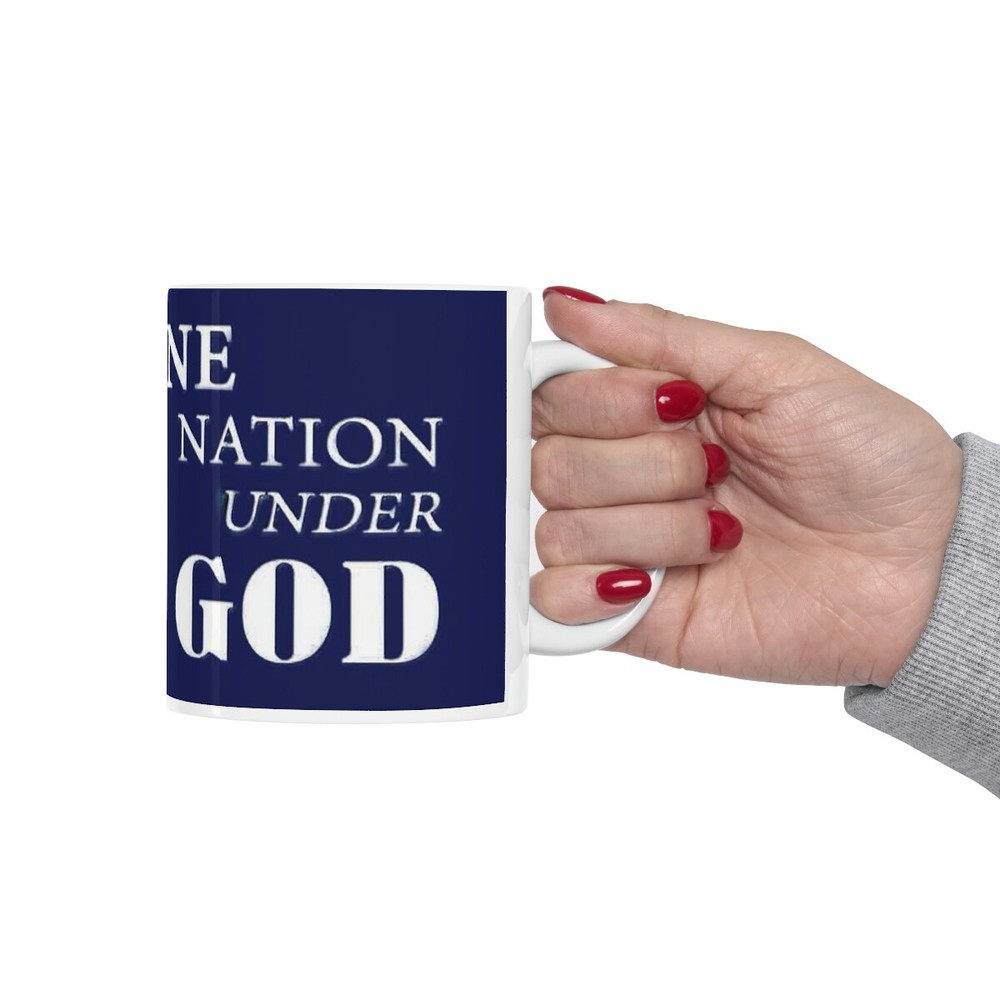 One Nation Under God Ceramic Mug 11oz