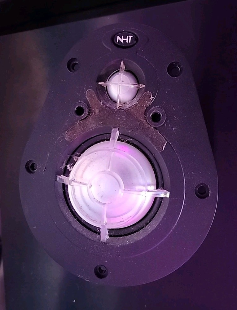 NHT Classic Anodized Aluminum Diaphragms Tweeter Midrange Module Tested
