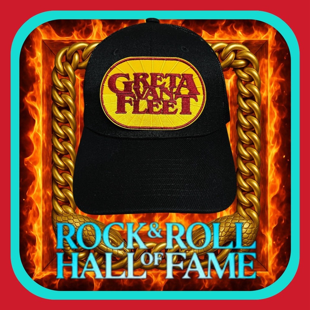 GRETA VAN FLEET  PATCHED BASEBALL CAP VELCROBACK