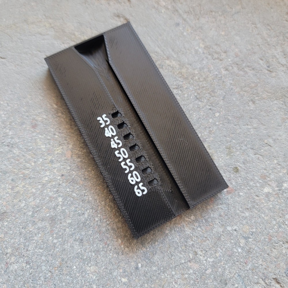 Golf Tee Hight Marker Jig