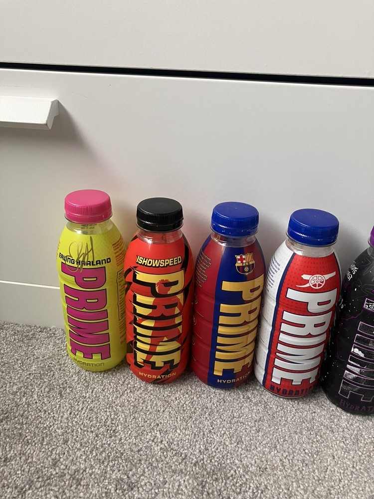 Rare Prime Empty Bottles Exlusive