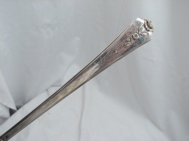 HOMES & EDWARDS SPRING GARDEN SILVER PLATE FLATWARE 55 PC SET