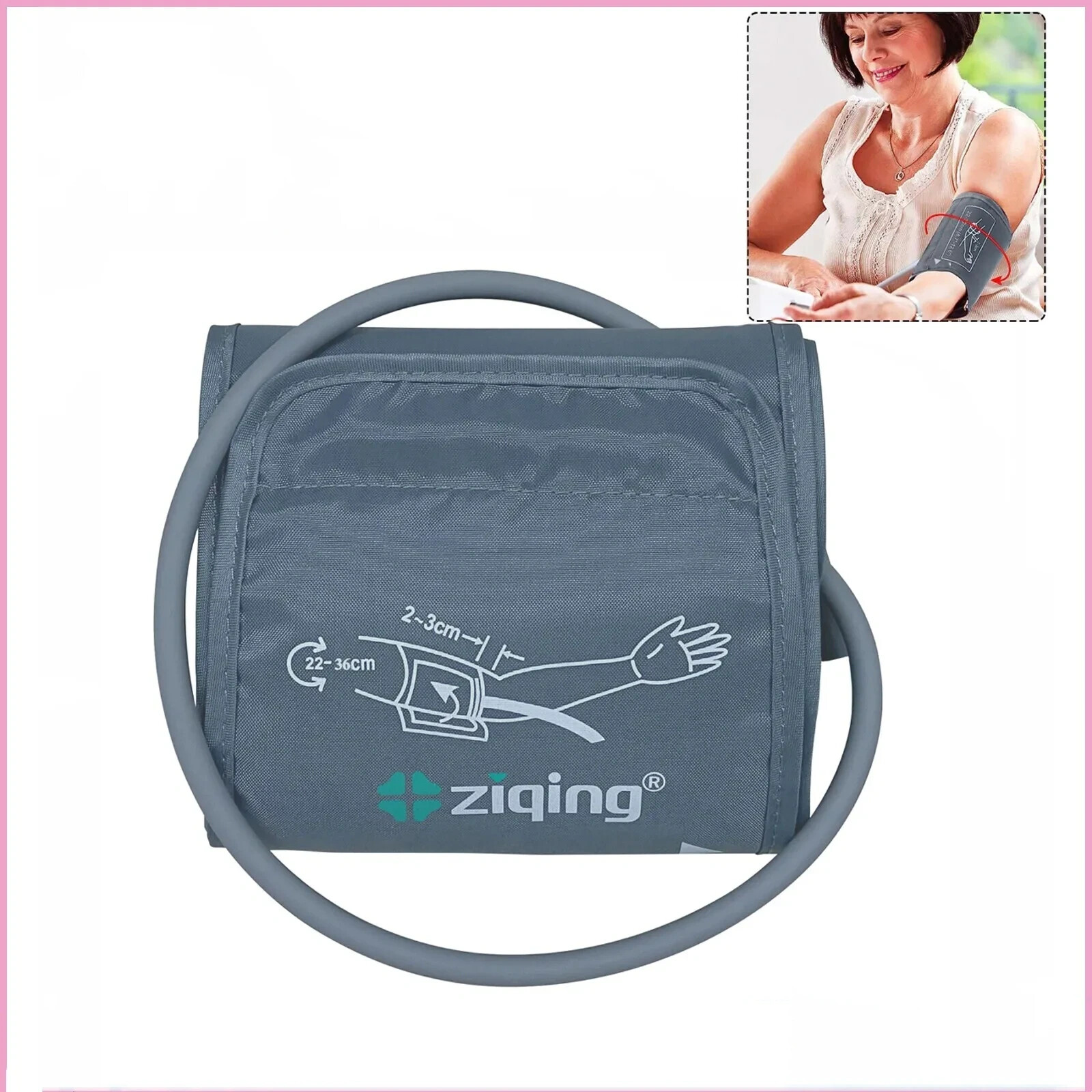 Blood Pressure Cuff Replacement for Arm Blood Pressure Monitor Adult Reusable