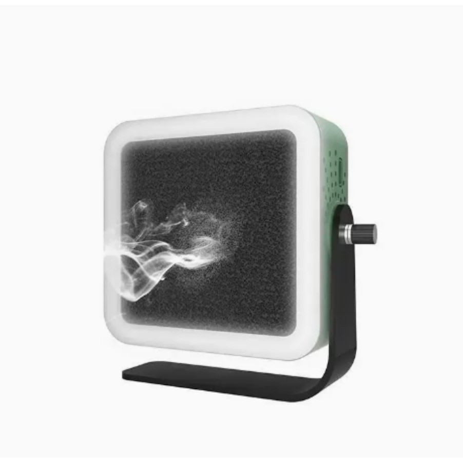 1pc Multi function Fan for Maintenance: Smoke Exhaust, Cooling, and Lighting