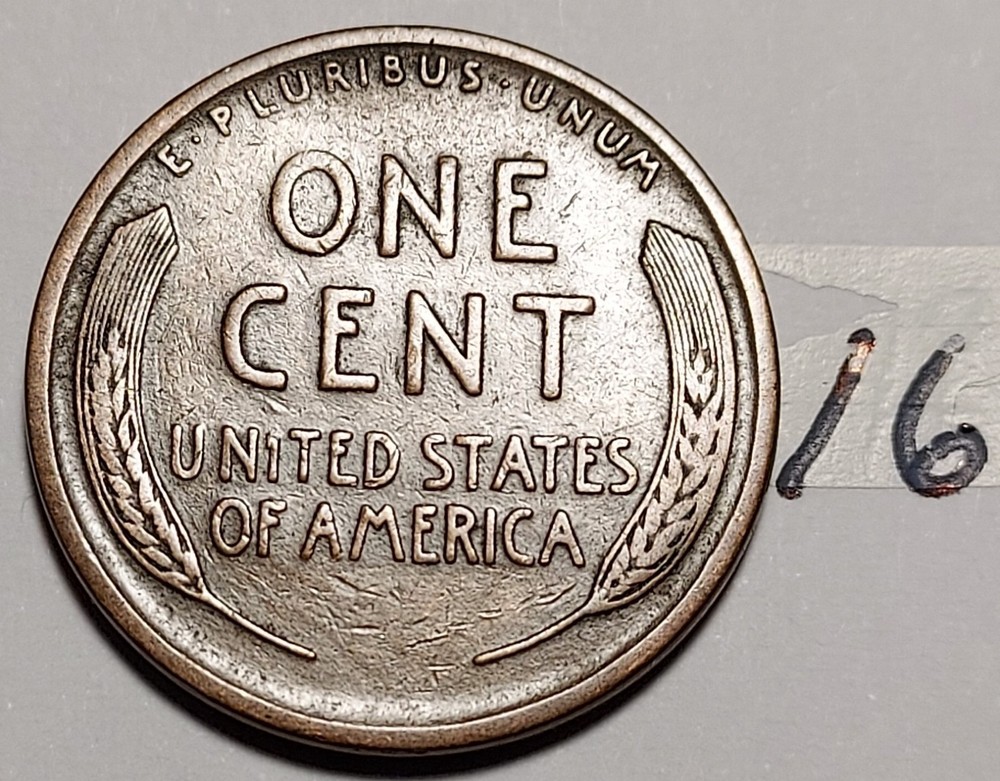 1919-S Lincoln Wheat Cent #16