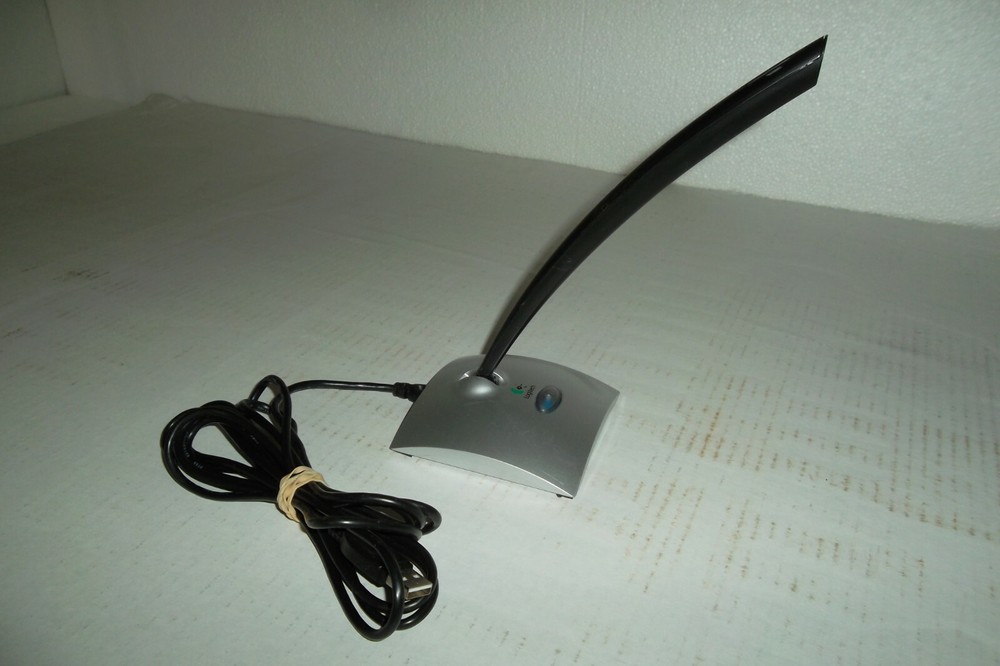 Logitech Skype Certified USB Desktops Microphone Pivot for Laptop PC 980186-0403