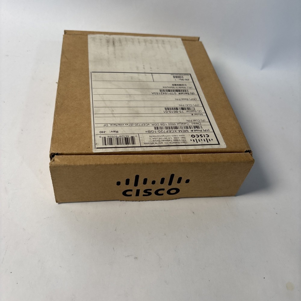 MEM-XCEF720-1GB CISCO 6500 CATALYST MEMORY for DFC3A (MEM-XCEF720-1G 3RD)