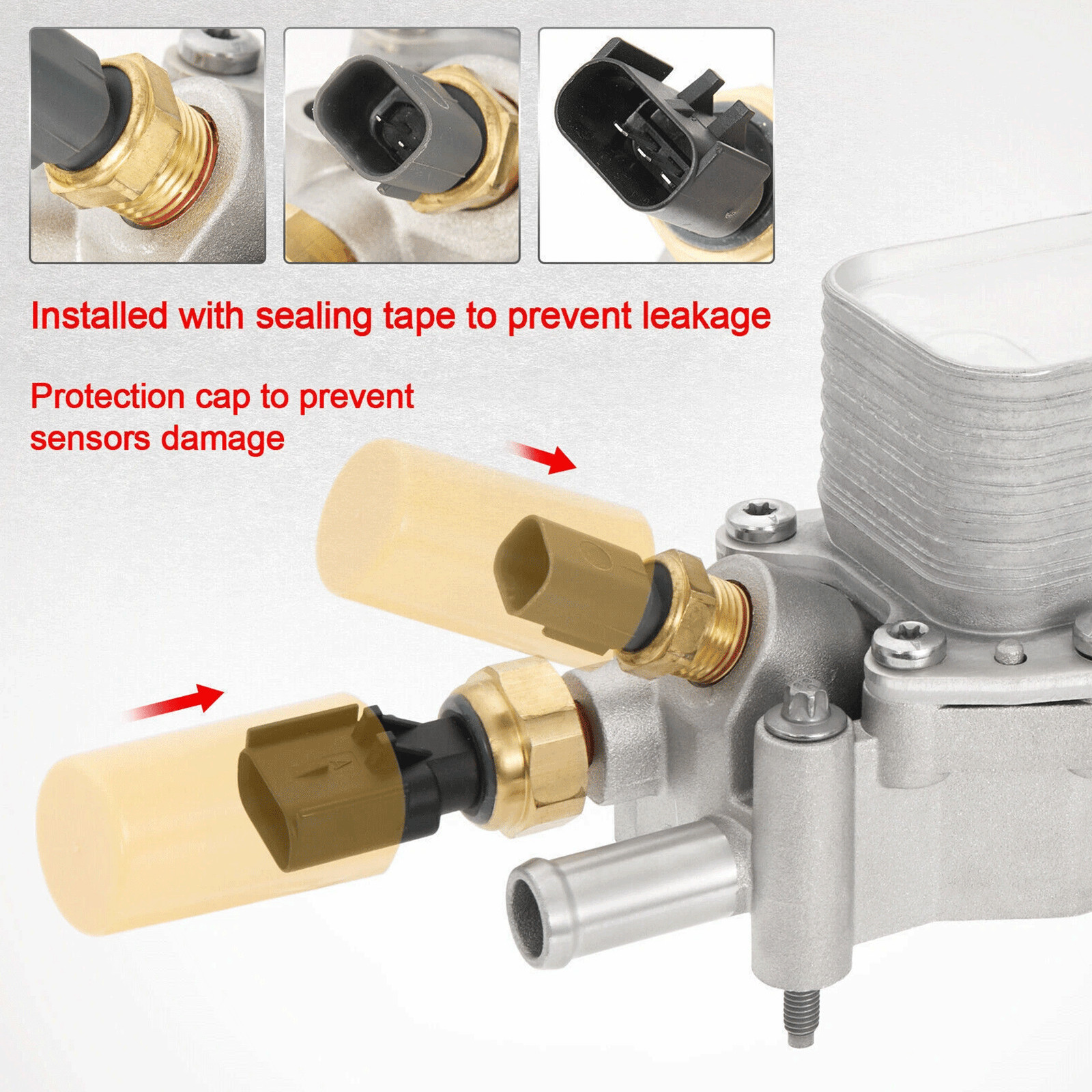 Engine Oil Cooler Filter Housing Assembly For Dodge Jeep 3.6L 5184294AE 2011-22