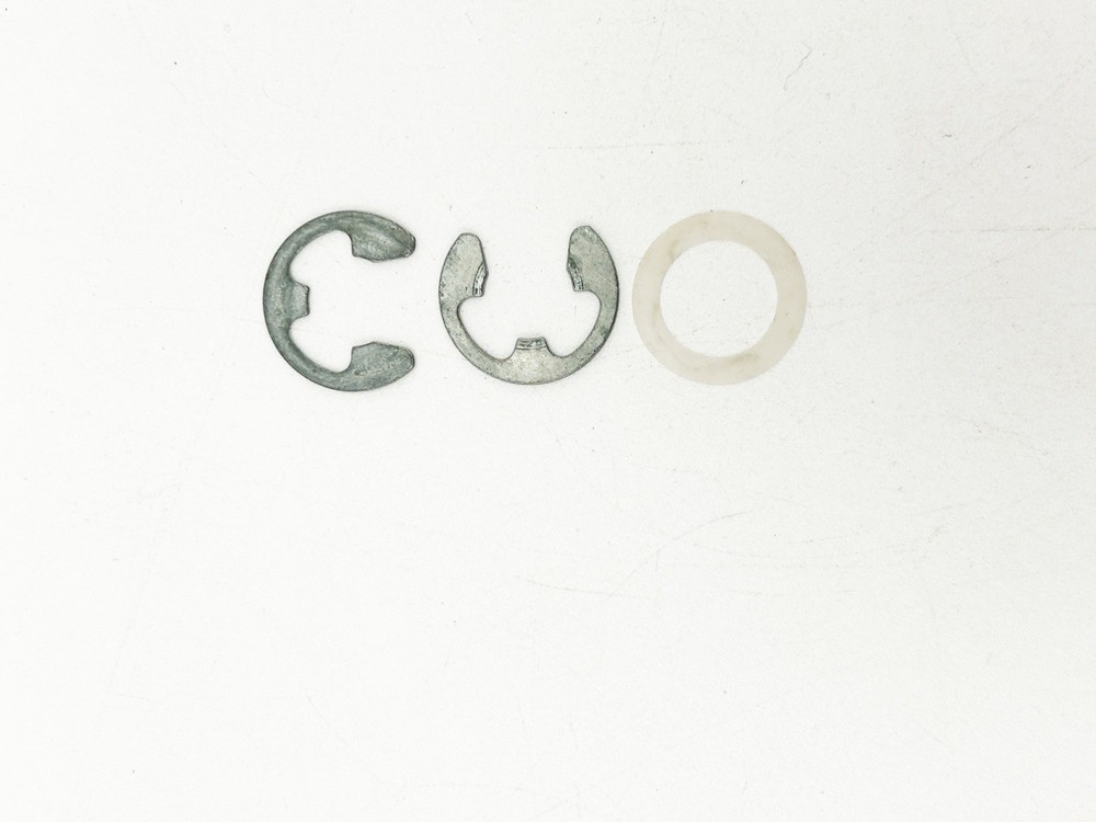 Rival Meat Slicer 1101E/2 Replacement Retaining E-Ring Clips & Washer OEM