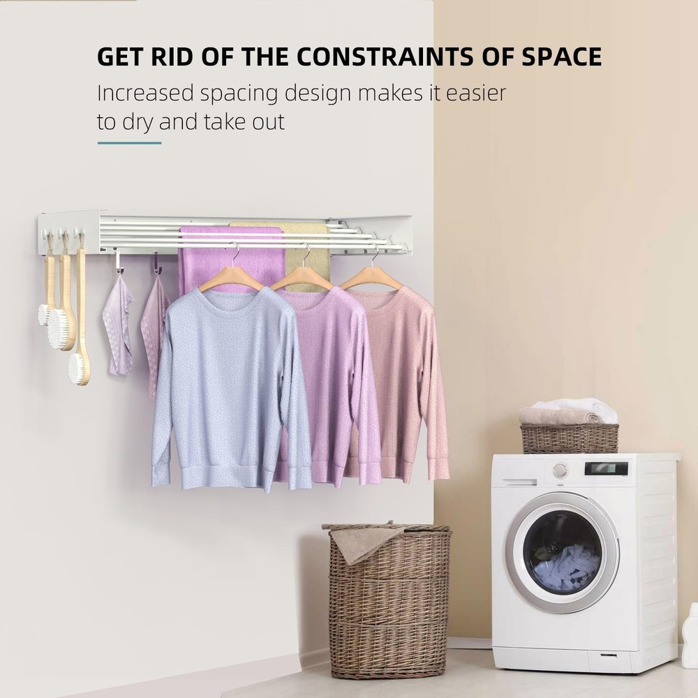 Foldable Wall Mounted Drying Rack - Foldable Drying Racks