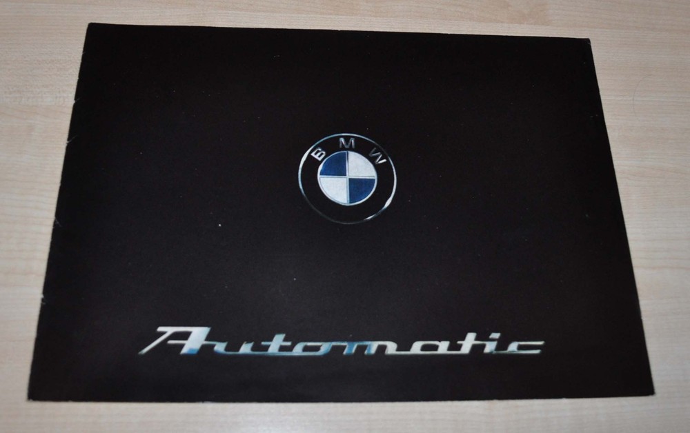 1965 BMW Automatic Brochure Prospekt DE Edition