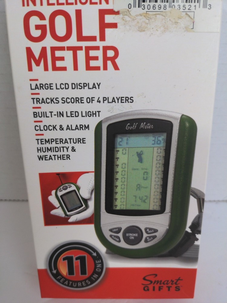 INTELLIGENT GOLF METER 11 Functions Keeps Score For 4 Golfers