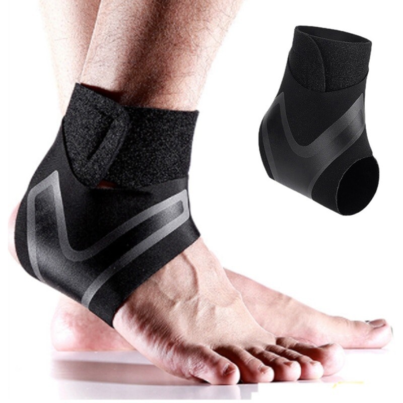 Ankle Support Brace Compression Adjustable Heel Stabilizer Foot Protector Strap