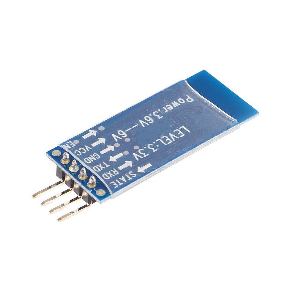 4Pcs HC-06 RS232 4 Pin Wireless Bluetooth Serial Transceiver Module Bi-Direct...