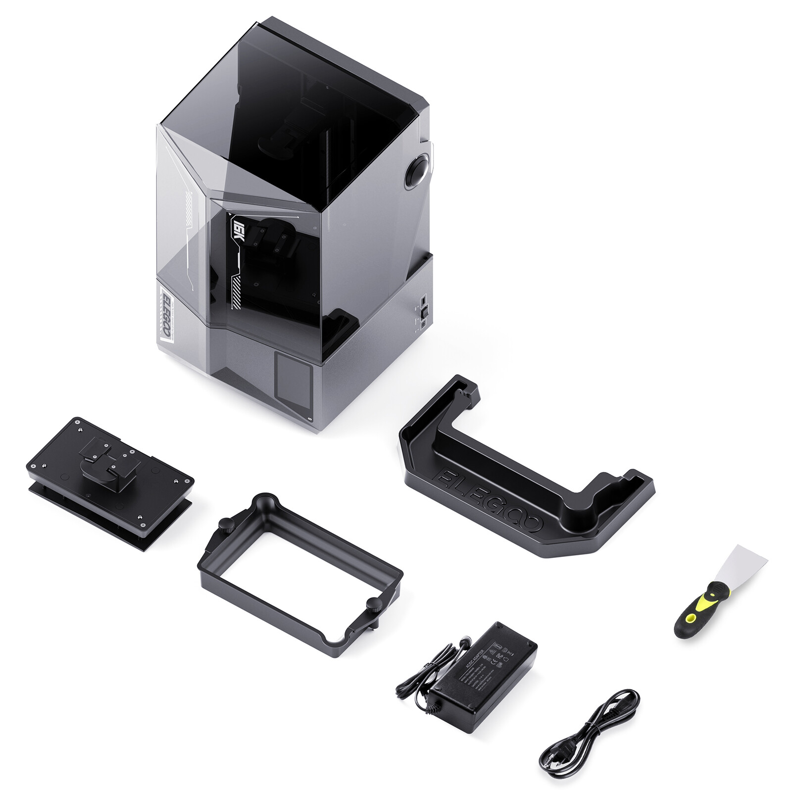 ELEGOO Saturn 4 Ultra 16K Resin LCD 3D Printer Smart Tank+Mercury Plus V3.0