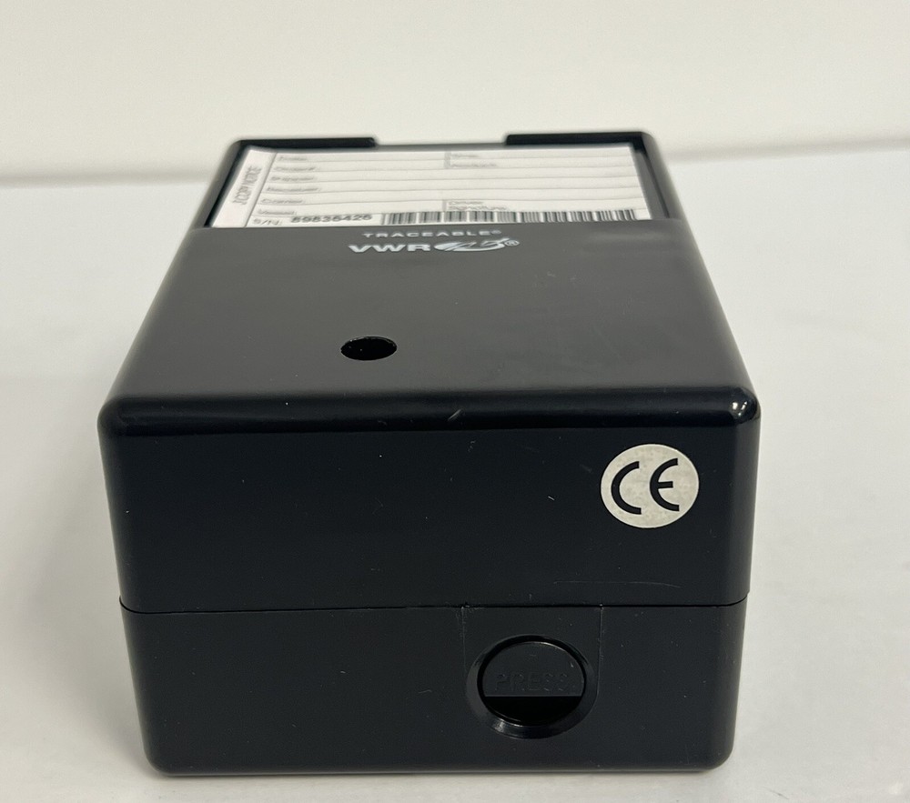 Open Box VWR Traceable Disposable Temperature Recorder 15551-008
