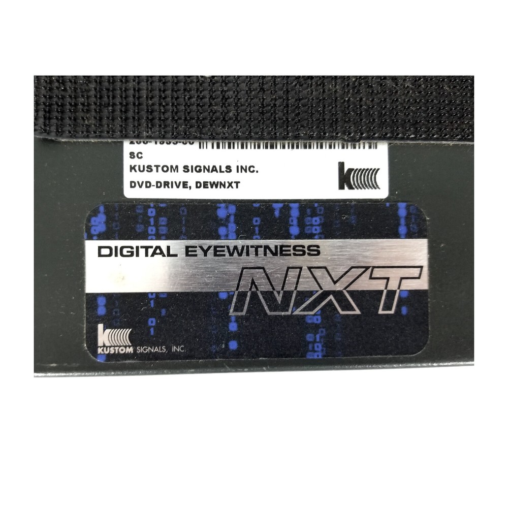 Kustom Signals Digital Eyewitness NXT DVD-Multi Recorder Drive DEWNXT