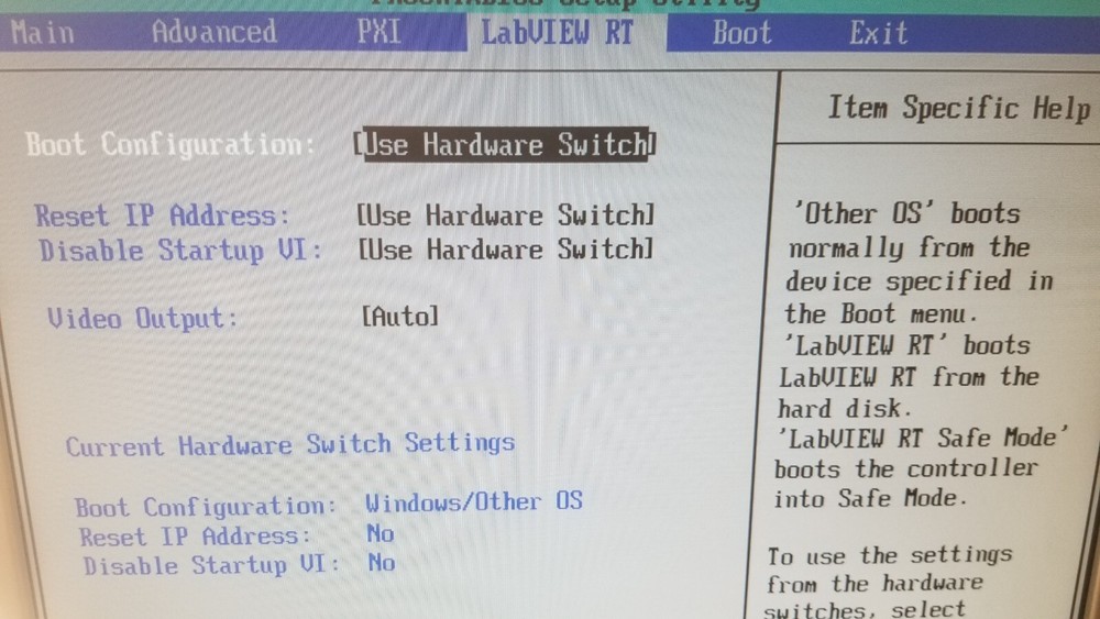 National Instruments PXI-8196 CPU HDD RAM WORKING Labview Runtime Engine from US