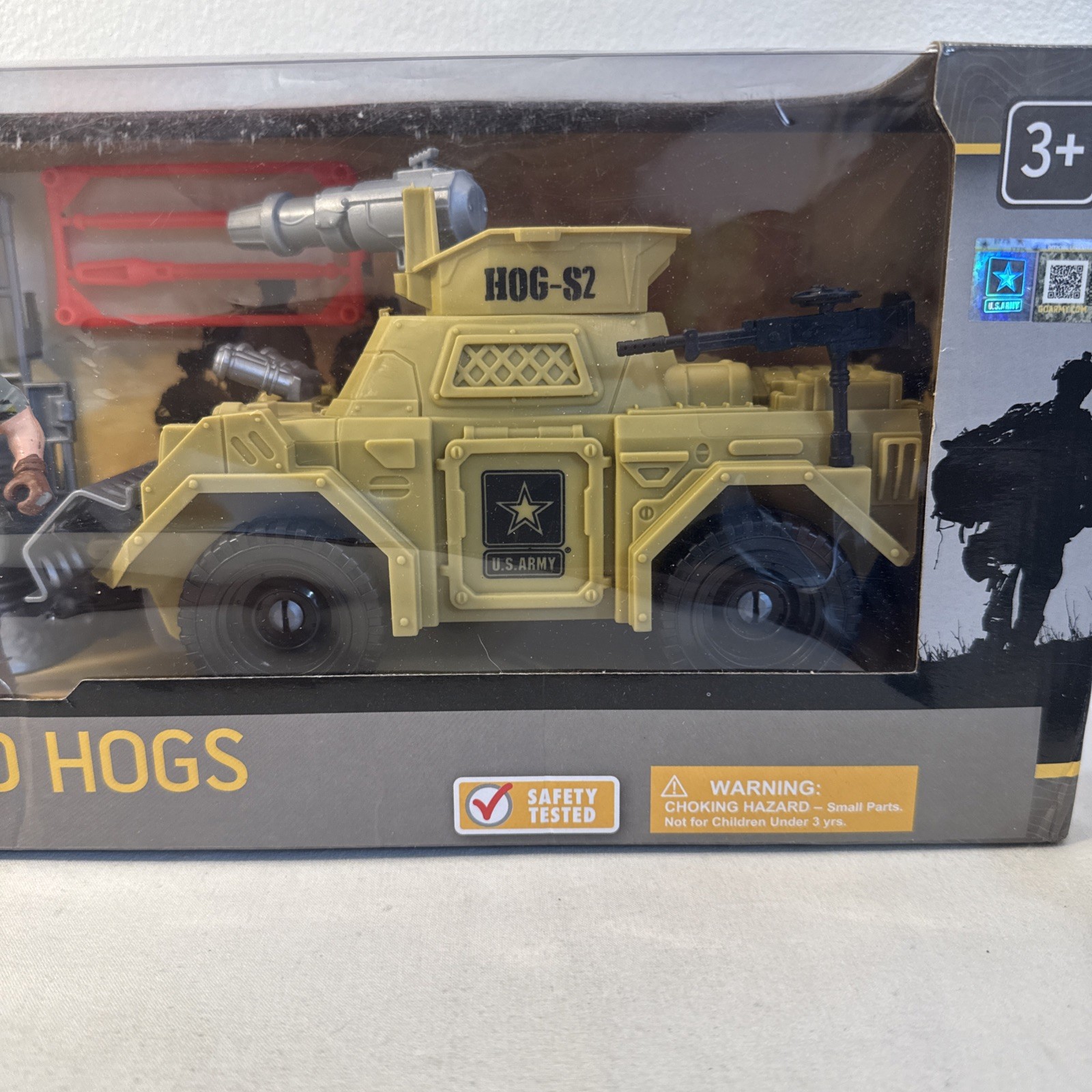 U.S. Army Sand Hogs Military Vehicle Playset with Soldier