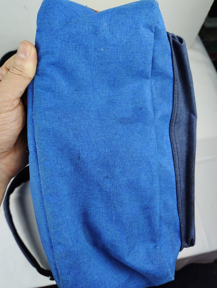Bioworld Minecraft Explore Create Backpack ~17"x12"x7" Blue School Stitched Bag
